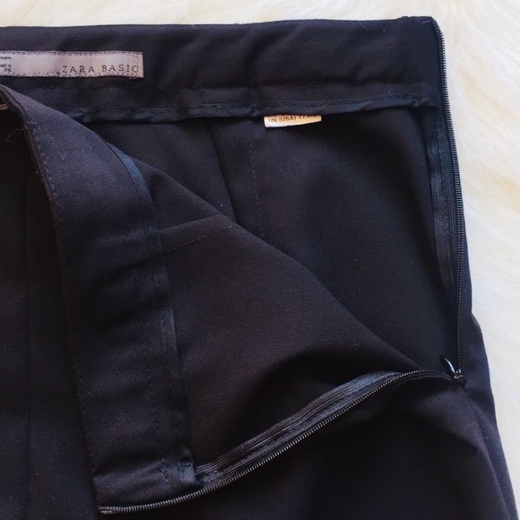 Black Knee Length Pencil Skirt Size Small - Picture 4 of 5